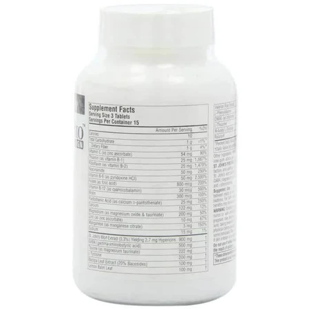 Комплекс для поддержки хорошего настроения St. John's Positive Thoughts Source Naturals 45 таблеток: цены и характеристики