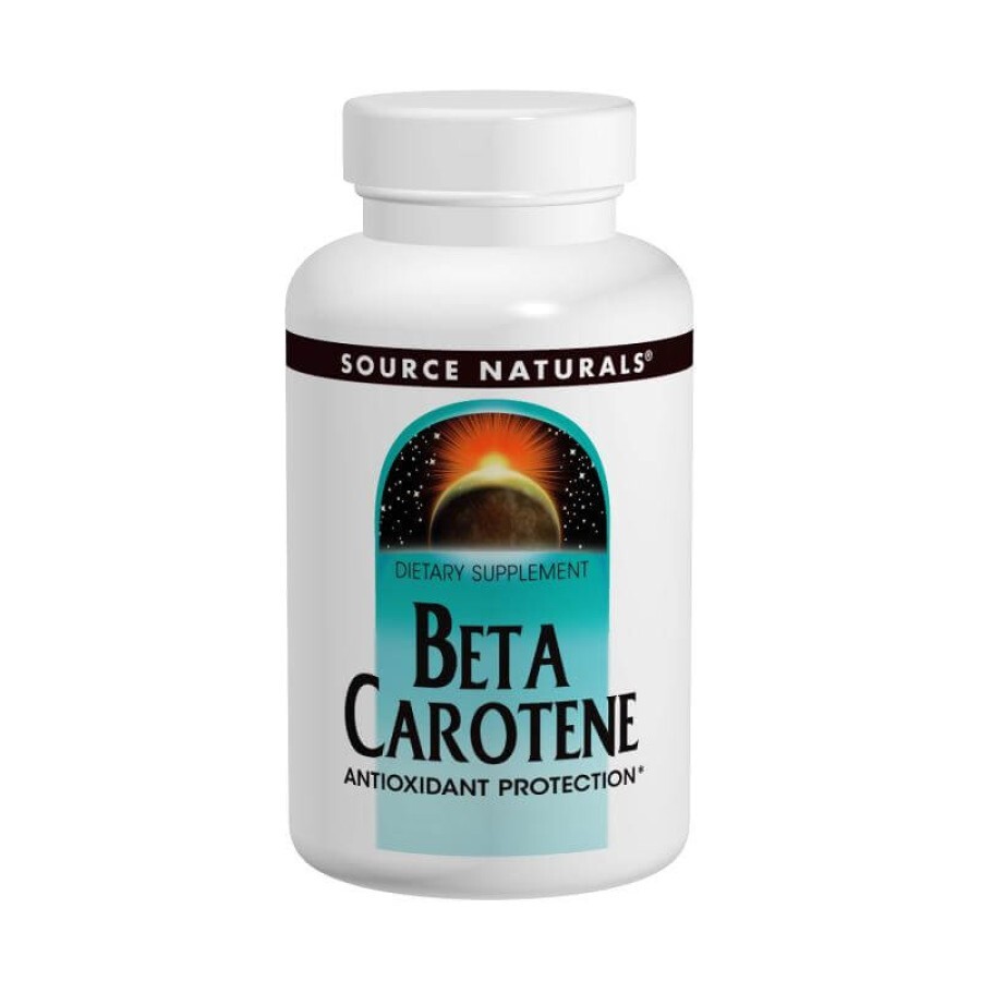Бета Каротин (Витамин А) 25000МЕ Source Naturals 100 желатиновых капсул: цены и характеристики