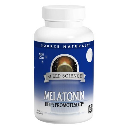 Мелатонін 1 мг смак апельсина Sleep Science Source Naturals 100 таблеток для розсмоктування