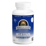 Мелатонин 1мг вкус мяты Sleep Science Source Naturals 100 таблеток для рассасывания: цены и характеристики