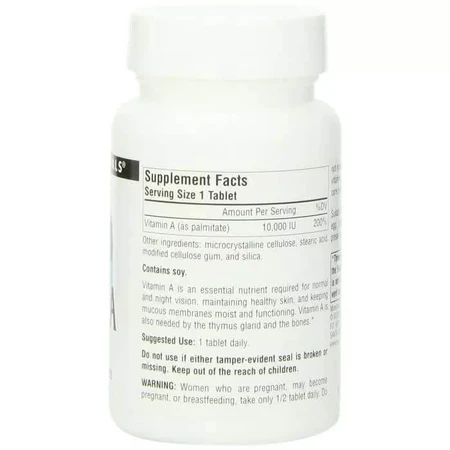 Вітамін А 10000 МО Source Naturals 250 таблеток: ціни та характеристики