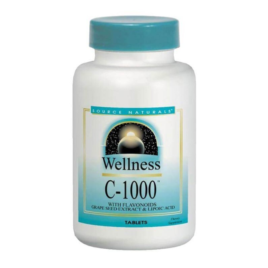 Вітамін С -1000 Wellness Source Naturals 50 таблеток: ціни та характеристики