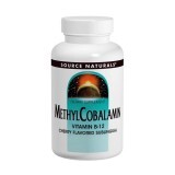 Метилкобаламін (В12) 5 мг смак вишні Source Naturals 60 таблеток для розсмоктування