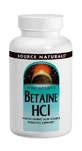 Бетаїн HCI 650 мг Source Naturals 90 таблеток