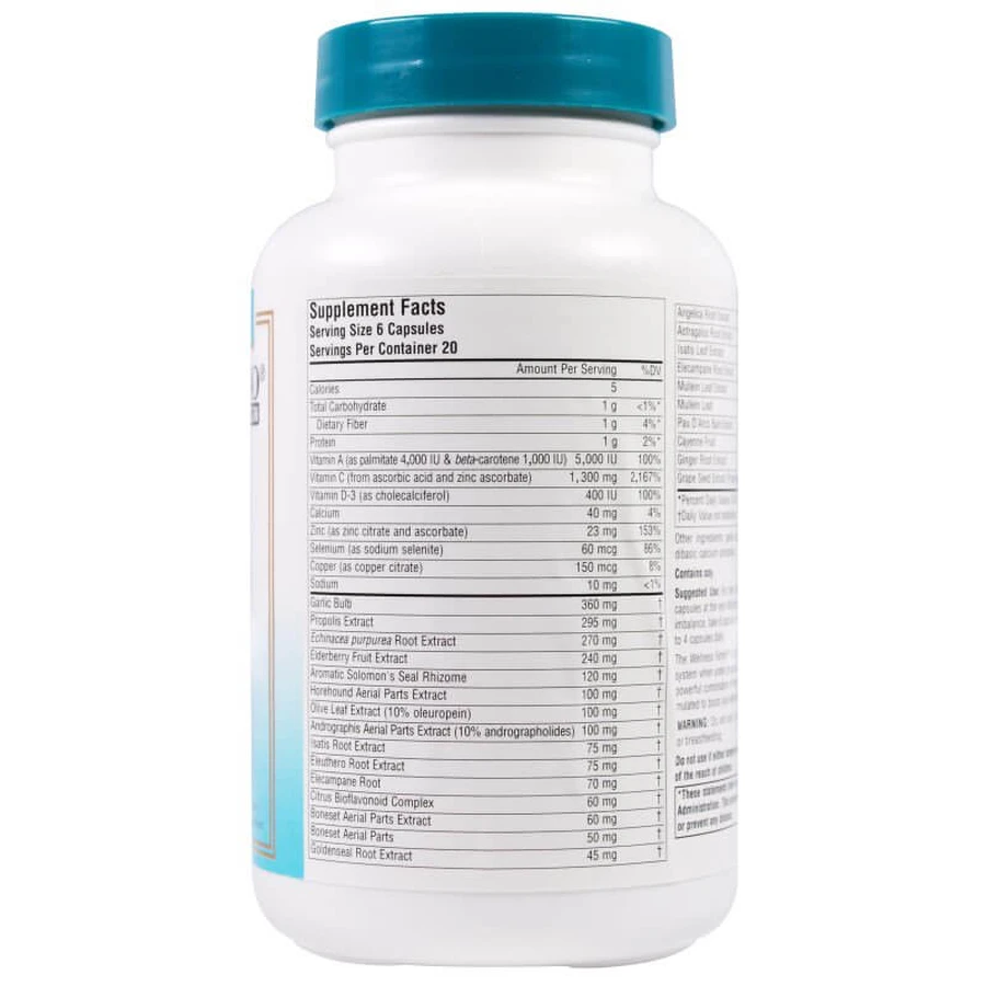 Растительный Иммунный Комплекс Wellness Formula Source Naturals 120 капсул: цены и характеристики