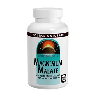 Магний малат Source Naturals Magnesium Malate, 100 капсул