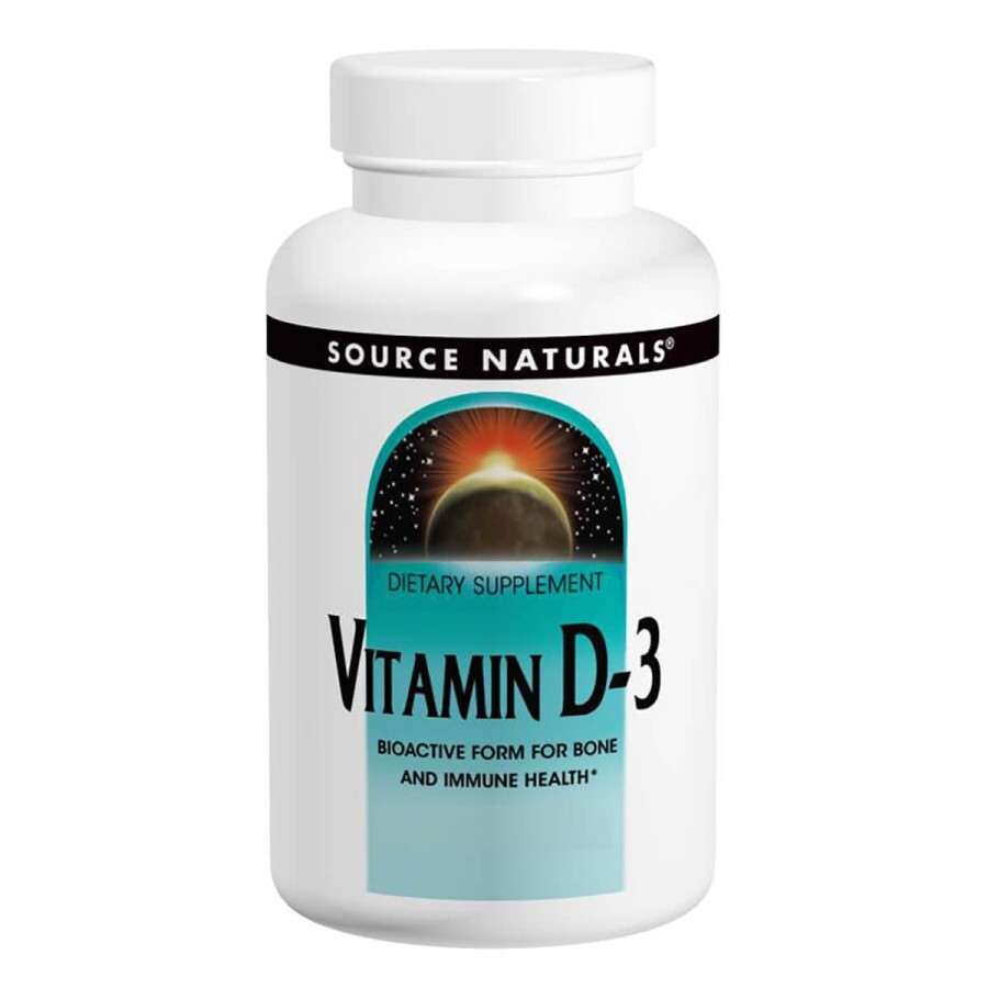 Вітамін D-3 2000 МО Source Naturals 100 капсул: ціни та характеристики