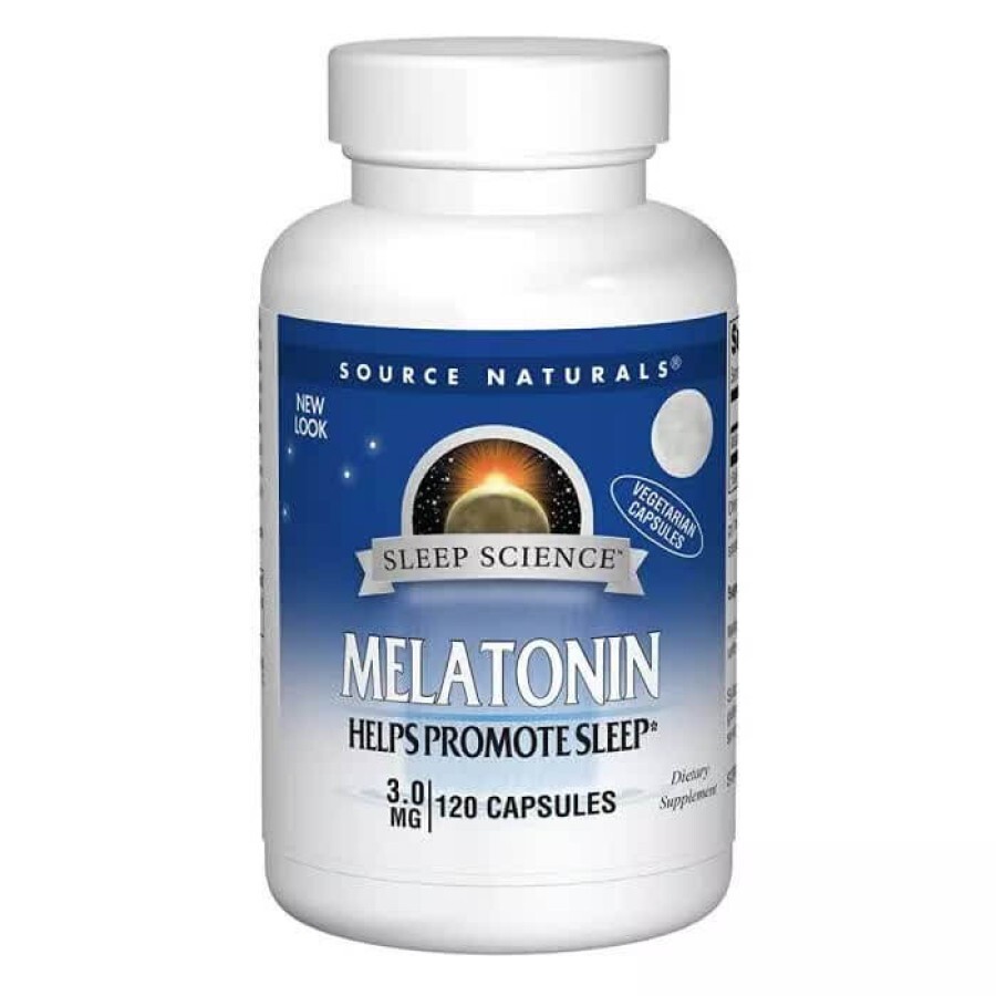 Мелатонін 3 мг Sleep Science Source Naturals 120 гелевих капсул: ціни та характеристики