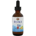 Витамин D3+K2 Drop KAL цитрусовый вкус 59 мл