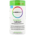 Кальций с Магнием и Витамином D3 Food-Based Calcium with Magnesium & Vitamin D3 Rainbow Light 90 таблеток: цены и характеристики