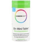 Пищевые Мультивитамины для взрослых 50+ Food-Based Multivitamin Rainbow Light 90 мини таблеток: цены и характеристики