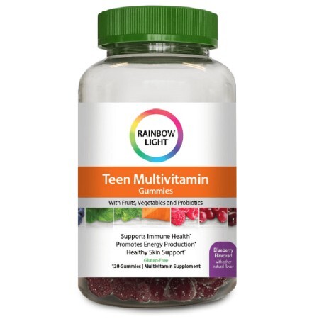 Мультивитамины для подростков Teen Multivitamin Rainbow Light 120 жевательных таблеток