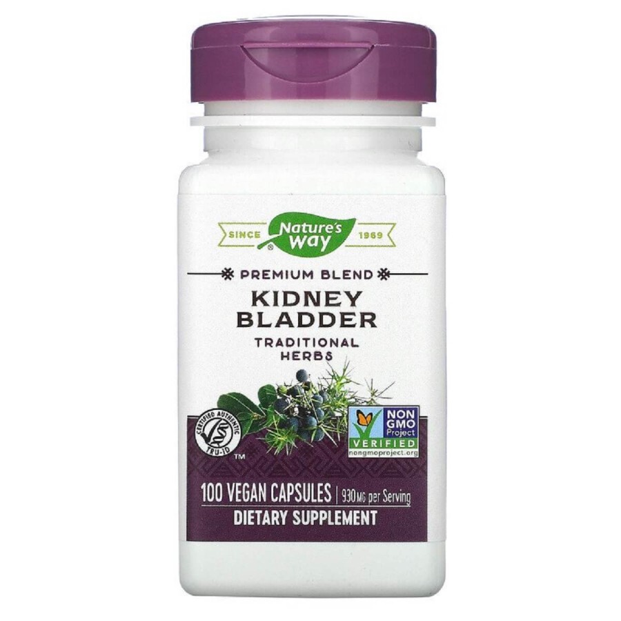 Підтримка нирок і сечового міхура Kidney Bladder Nature's Way 465 мг 100 капсул: ціни та характеристики
