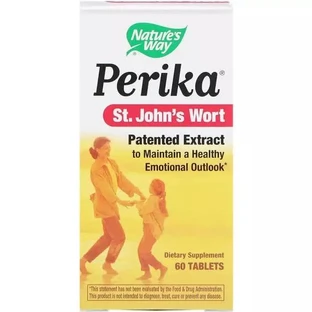 Екстракт звіробою Perika St. John's Wort Nature's Way 60 таблеток
