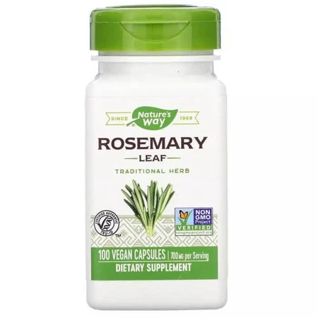 Розмарин 350 мг Rosemary Leaves Nature's Way 100 капсул: цены и характеристики