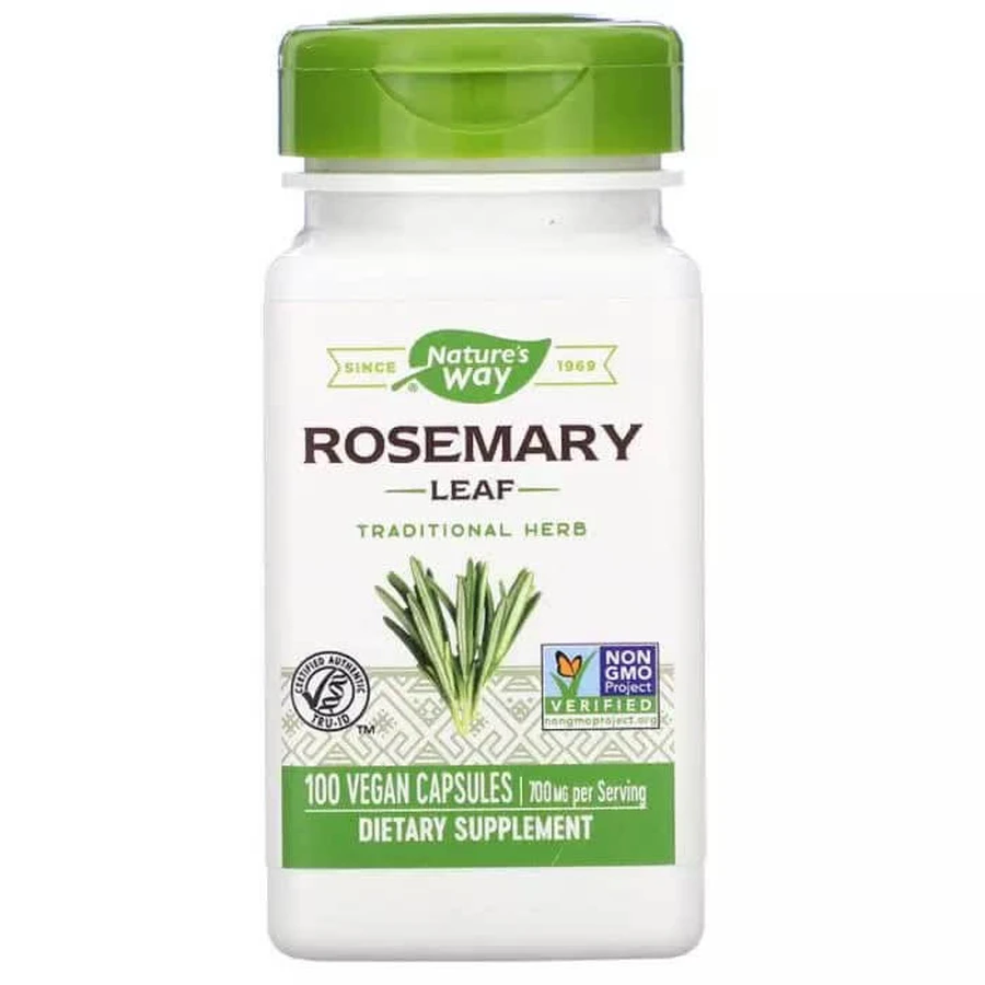 Розмарин 350 мг Rosemary Leaves Nature's Way 100 капсул: цены и характеристики