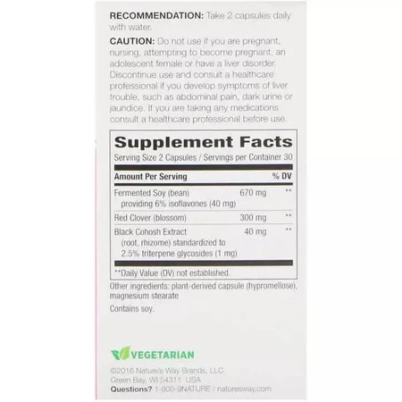 Підтримка при менопаузі Menopause Relief Blend Nature's Way 60 капсул: ціни та характеристики