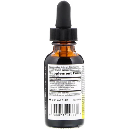 Ехінацея і Гідрастіс Echinacea Goldenseal Nature's Way без спирту 30 мл: ціни та характеристики