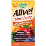Мультивітаміни із залізом Alive! Max3 Daily Nature's Way 30 таблеток