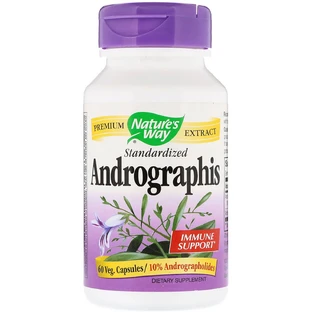 Андрографис стандартизированный Andrographis Nature's Way 60 капсул