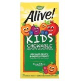 Мультивитамины для детей Alive Nature's Way Вкус Ягод и Апельсина 120 жевательных таблеток
