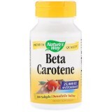Бета Каротин (Витамин А) Beta Carotene Nature&#39;s Way 25 000МЕ 100 гелевых капсул