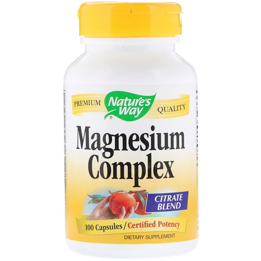 Магній Цитрат Magnesium Complex Nature's Way 100 капсул: ціни та характеристики
