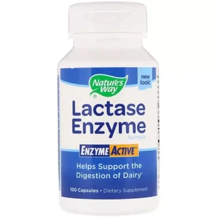 Формула ферменту лактази Lactase Enzyme Formula Nature's Way 100 капсул