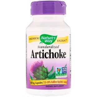Артишок Artichoke Standardized Nature's Way 60 Капсул