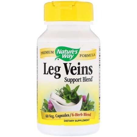 Підтримка вен Leg Veins Support Blend Nature's Way 60 капсул