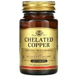 Хелатная медь Chelated Copper Solgar 100 таблеток: цены и характеристики