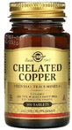 Хелатна мідь Chelated Copper Solgar 100 таблеток