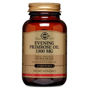 Масло Примули вечірньої 1300 мг Evening Primrose Oil Solgar 30 желатинових капсул