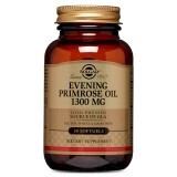 Масло Примулы вечерней 1300 мг Evening Primrose Oil Solgar 30 желатиновых капсул