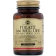Фолієва кислота (В9) Folic Acid 400 мкг Solgar 250 таблеток