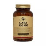 GABA (гамма-аміномасляна кислота) GABA Solgar 500 мг 100 вегетаріанських капсул: ціни та характеристики