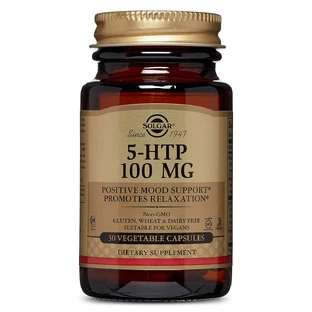 5-HTP (гідрокситриптофан) Solgar 100 мг 30 гелевих капсул