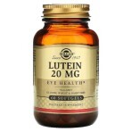 Лютеин 20 мг Lutein Solgar 60 гелевых капсул: цены и характеристики