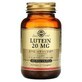 Лютеїн 20 мг Lutein Solgar 60 гелевих капсул