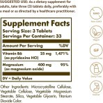 Магний с Витамином B6 Magnesium with Vitamin B6 Solgar 100 таблеток : цены и характеристики