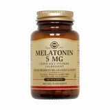 Мелатонин Melatonin Solgar 5 мг 60 жевательных таблеток