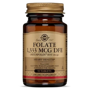 Фолат 800 мкг Folate Solgar 50 таблеток
