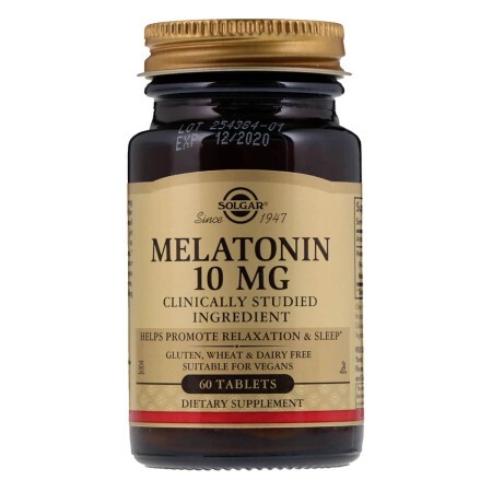 Мелатонин 10 мг Solgar 60 таблеток