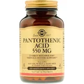 Пантотеновая Кислота (B5) Pantothenic Acid Solgar 550 мг 100 вегетарианских капсул