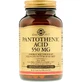 Пантотеновая Кислота (B5) Pantothenic Acid Solgar 550 мг 100 вегетарианских капсул