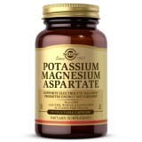 Аспартат калію і магнію PotassМОm MagnesМОm ASPARTATE Solgar 90 вегетаріанських капсул