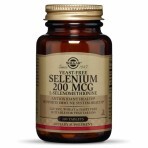 Селен (селенометіонін) Selenium Yeast-Free Solgar 200 мкг 100 таблеток: ціни та характеристики