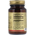 Вітамін В12 (Ціанокобаламін) Vitamin B12 Solgar 100 мкг 100 таблеток: ціни та характеристики
