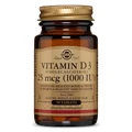 Вітамін D3 Cholecalciferol 25 мкг 1000 МО Solgar 90 таблеток