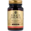 Фолиевая Кислота (В9) Метафолин Solgar Folate as Metafolin 1000 мкг 60 таблеток